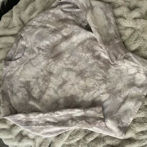 Tie dye crew neck